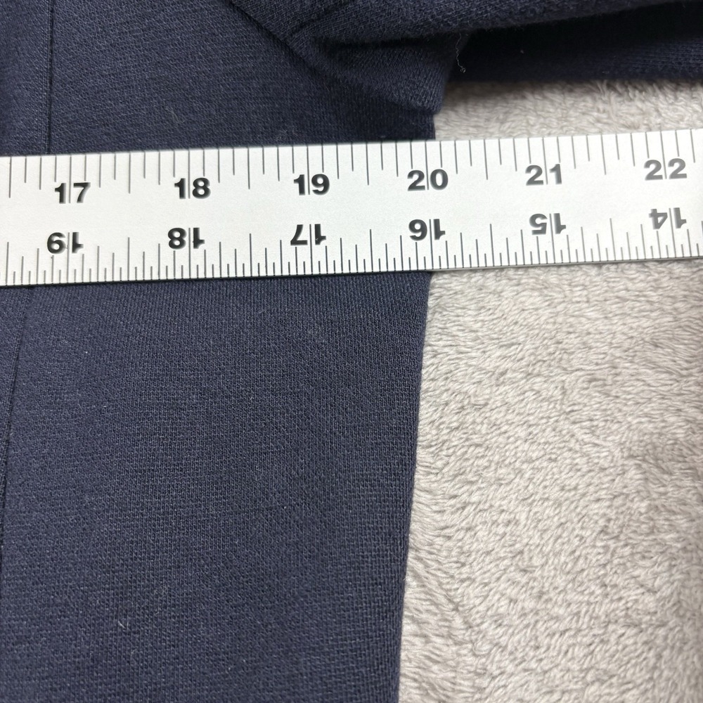 Talbots Aberdeen Blazer Jacket Plus Petite 16 Navy Blue Knit Academia Career - Picture 4 of 9